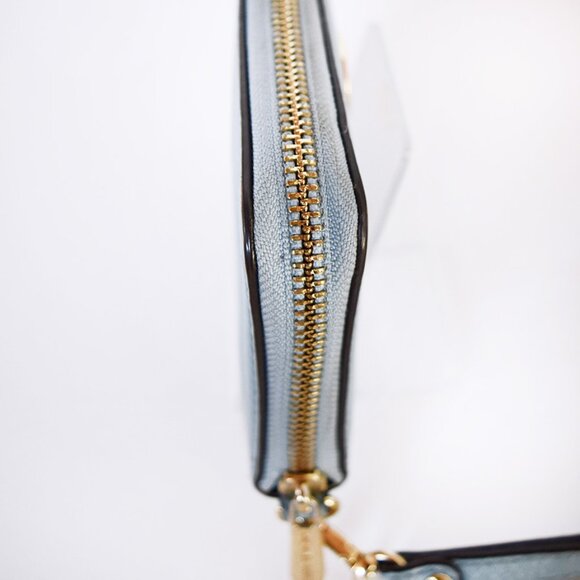 MICHAEL Michael Kors Leather Zip Around Wristlet Wallet - Picture 9 of 17